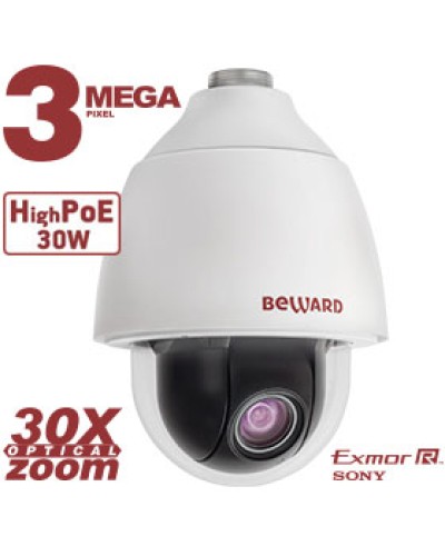 IP-камера видеонаблюдения PTZ купольная Beward BD143P30 в Томске IP-камеры Pintop.ru