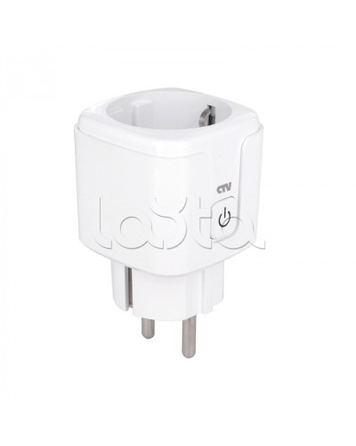 Умная Wi-Fi розетка CTV-HomePlug в Томске Дополнительное оборудование для СКУД Pintop.ru