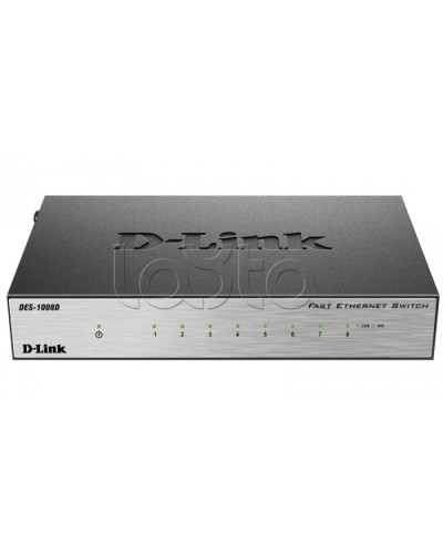 Коммутатор D-Link DES-1008D/L2B в Томске Коммутаторы Pintop.ru
