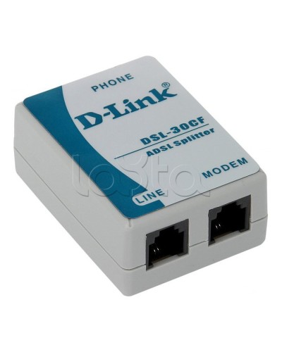 Сплиттер ADSL D-Link DSL-30CF/RS в Томске Маршрутизаторы, Роутеры и Точки Доступа Pintop.ru