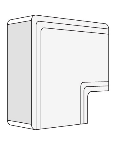 Угол плоский NPAN 200x60 DKC 01748 в Томске Аксессуары для кабель-канала Pintop.ru