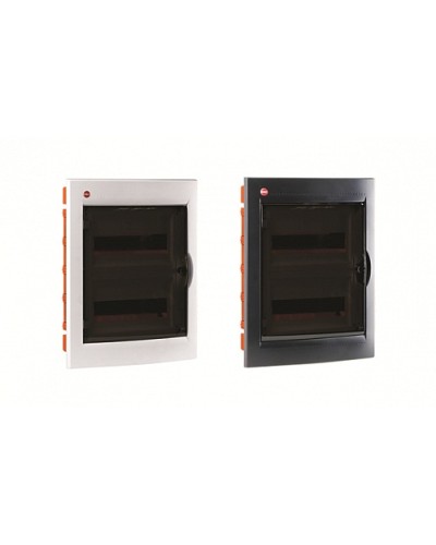 Щиток встраиваемый 24 мод.,IP 41 , черный DKC 82524 в Томске Аксессуары для стоек и шкафов Pintop.ru