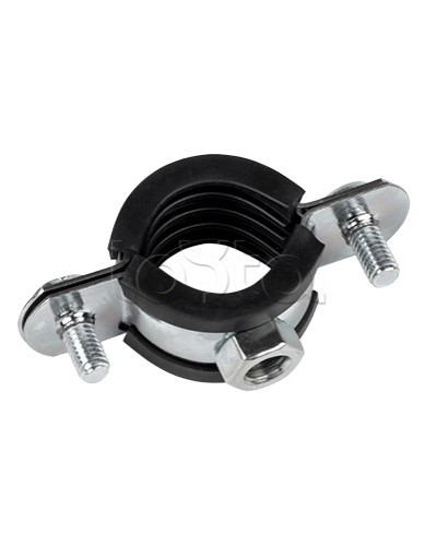 Хомут стальной 1/2 (20-24 мм), с уплотнителем EKF (hsu1012) в Томске Стяжки-хомуты Pintop.ru