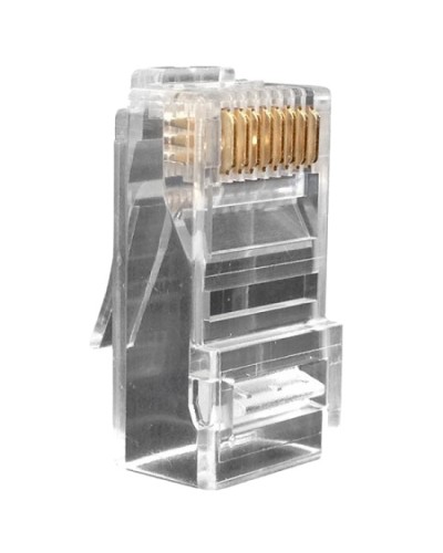 Разъем RJ-45 Hyperline PLUG-8P8C-UV-C6-100 в Томске Коннекторы и разъемы Pintop.ru