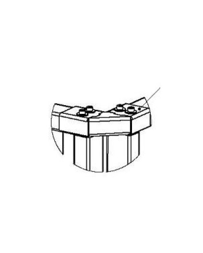 Накладка верхняя PERCo-RF01 0-04 в Томске Дополнительное оборудование для СКУД Pintop.ru