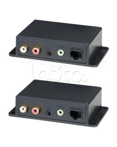 Комплект для передачи стерео аудио сигнала SC&T AE02 в Томске Видеоусилители, Модуляторы, Делители Pintop.ru