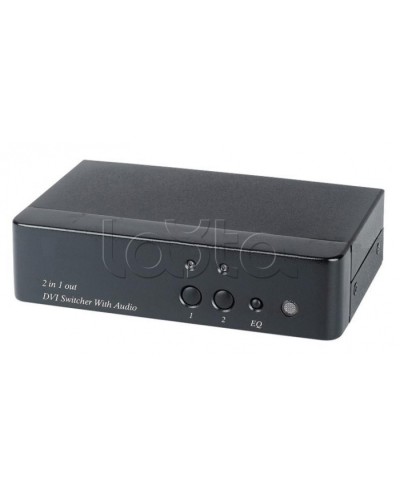 Коммутатор DVI и аудио сигналов SC&T DS02A в Томске Видеоусилители, Модуляторы, Делители Pintop.ru