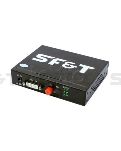 Передатчик DVI и ИК по оптоволокну SF&T SFD11S5T в Томске Видеоусилители, Модуляторы, Делители Pintop.ru